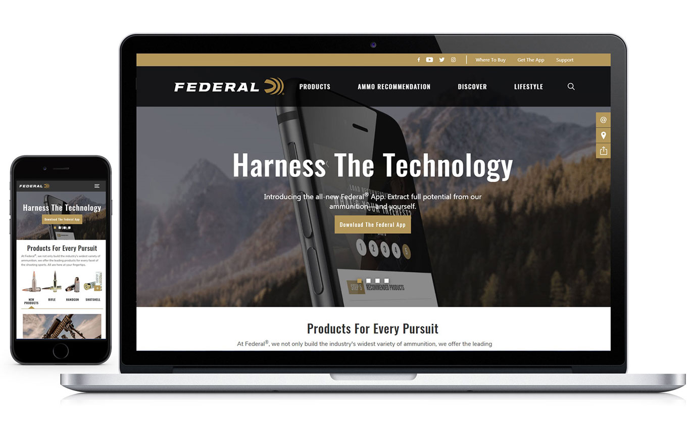 Federal Ammunition Launches Enhanced New Website