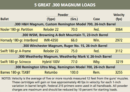 Pros &amp; Cons of the .300 Magnums