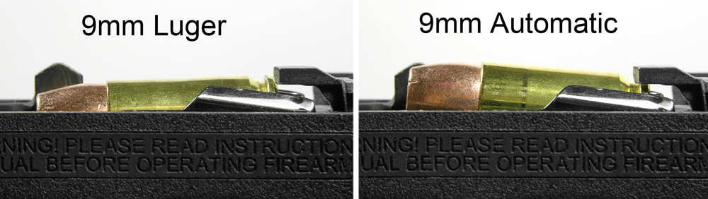 9mm luger vs 9mm auto