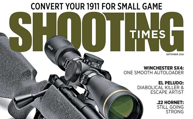 Now on the Newsstands: Shooting Times September 2018 Issue